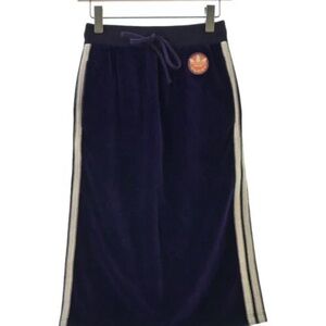 Gucci Adidas velvet purple Midi Skirt